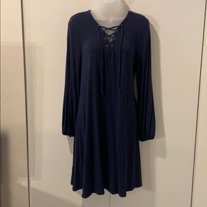 Old Navy Long Sleeve Flare Dress